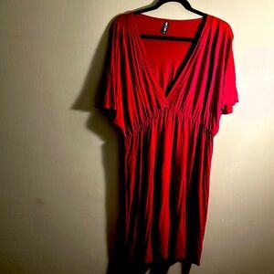 Lock & Love XXL red dress